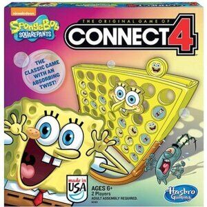 Hasbro HSBB2183 Connect 4 Spongebob Game